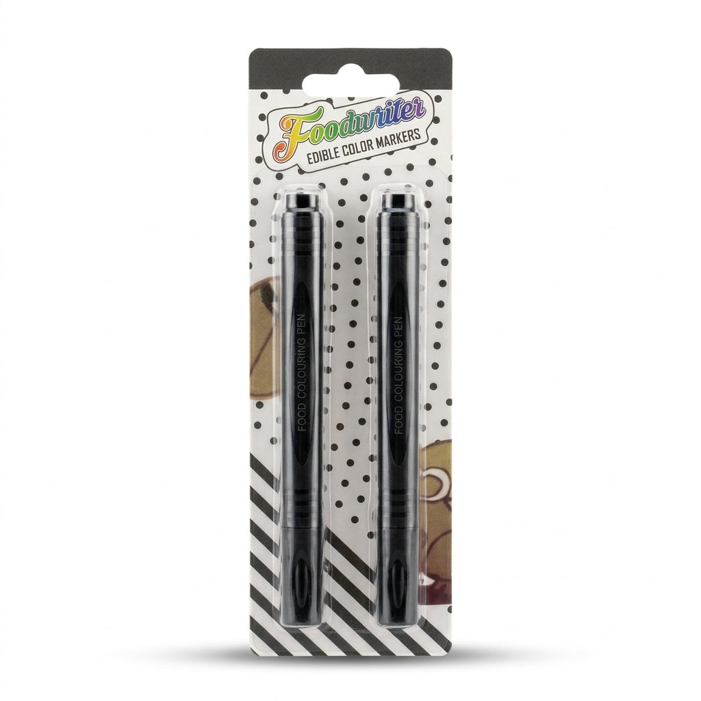 Food Marker, 2-Piece, Black