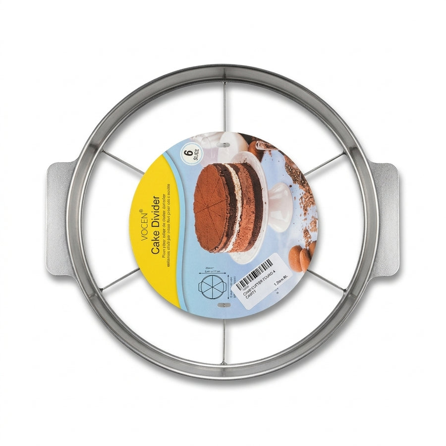 Cake Cutter, Round, 6 Cavity