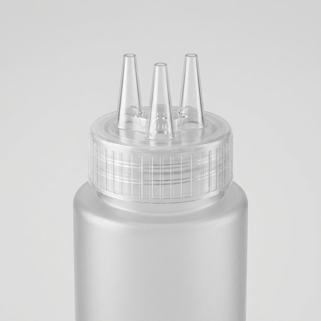 Bottle with 3 Nozzles, 650 ml