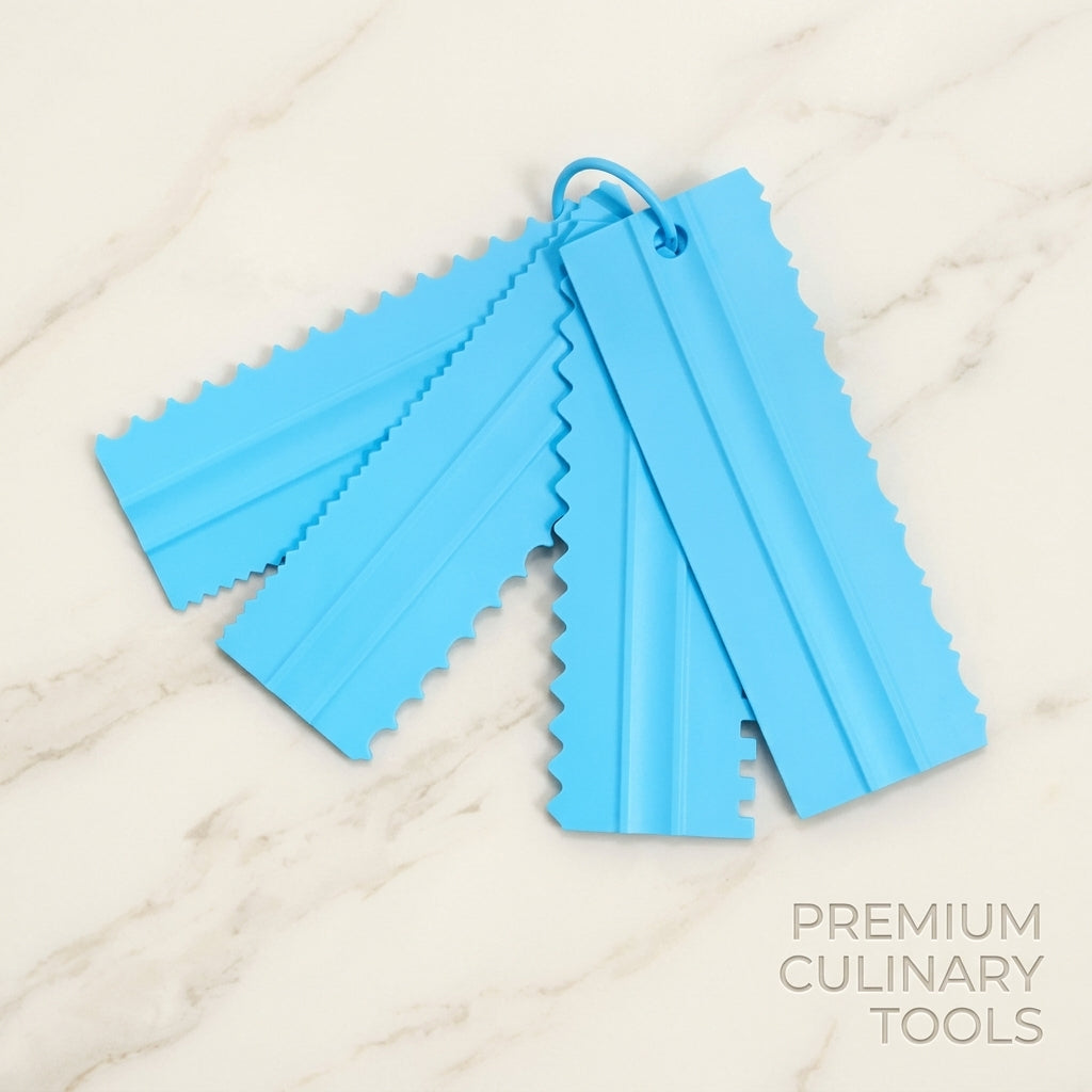 Icing Comb, 4 Pieces, Small