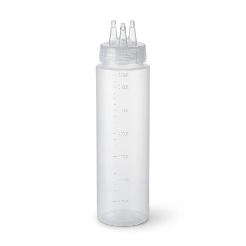 Bottle with 3 Nozzles, 450 ml